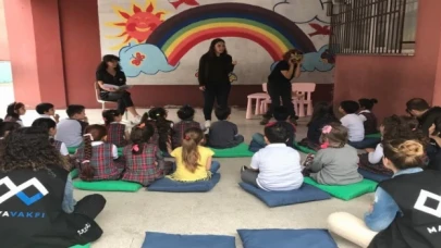 Afet bölgesindeki eğitimin  ’Maya’sı oldular