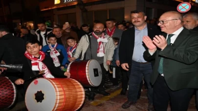 Akgün Mahallesi’nde Cengiz Ergün coşkusu