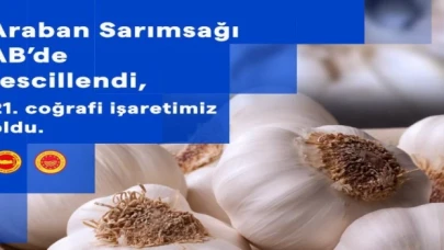 Araban Sarımsağı 21. coğrafi işaret oldu