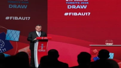Bakan Bak, FIBA 17 Yaş Altı Dünya Kupası kura çekimine katıldı
