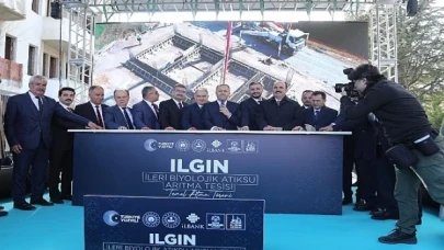 Bakan Yerlikaya Konya Büyükşehir’in Ilgın’a Kazandıracağı İleri Biyolojik Atık Su Arıtma Tesisinin Temelini Attı