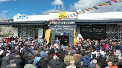 Başkan Altay Bozkır Otogarı ve İtfaiye Merkezi’ni açtı