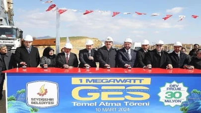 Başkan Altay Seydişehir GES’in Temel Atma Programına Katıldı