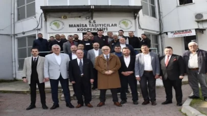 Başkan Ergün’den Kamyoncular Kooperatifine müjde