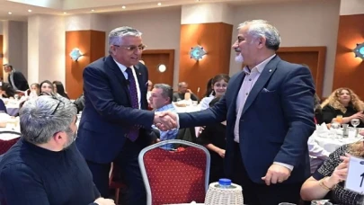 Başkan Topaloğlu sağlık çalışanlarıyla yemekte buluştu