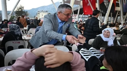 Başkan Topaloğlu’ndan Kuzdere’de iftar yemeği