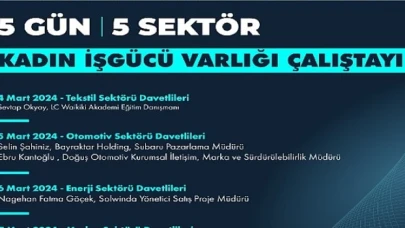 Beş farklı sektörden kadınlar mesleki deneyimlerini öğrencilerle paylaşacak