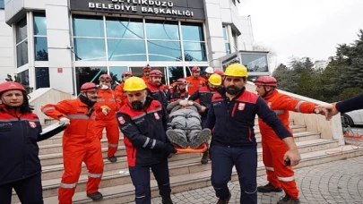 Beylikdüzü Belediyesi’nden Deprem Tatbikatı
