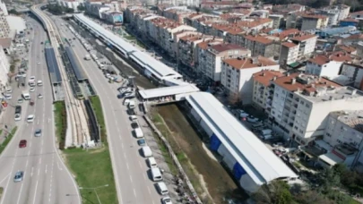 Bursa’da Gökdere Pazar Yeri hizmete açıldı