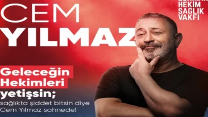 Cem Yılmaz ’sağlıkta şiddet bitsin’ diye sahneye çıkacak