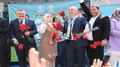 Darıca’da coşkulu miting!