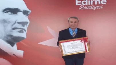Edirne Belediye Meclisi’nden Bahri Bey’e turizm elçisi beratı verildi