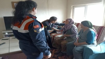 Edirne’de 97 yaşındaki Şahsine Tüfekçi’ye kadınlar günü ziyareti