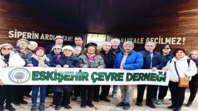 ESÇEVDER üyeleri Çanakkale’de tarihi soludu