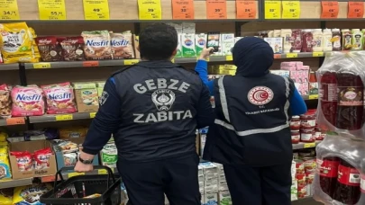 Gebze’de fiyat etiketleri denetlendi