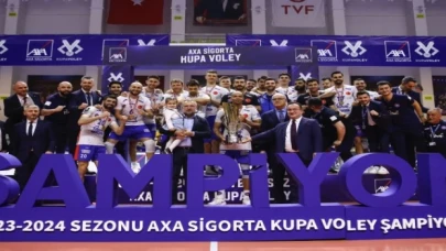 Halkbank Kupa Voley’de 9. kez şampiyon