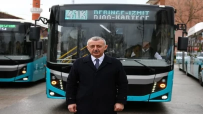 Hat 41K’yı Başkan Büyükakın tanıttı