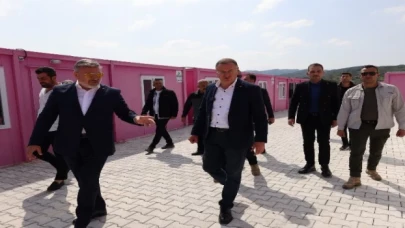 Hatay’da tamamlanan konteynerler hizmete açıldı