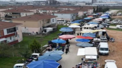 İnegöl’de Cumhuriyet Mahallesi semt pazarı kurulmaya başladı