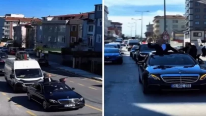 İstanbul’da muhtar adayının çakarlı konvoyuna soruşturma!