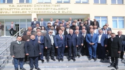 Kayseri Üniversitesi protokolle taçlandı