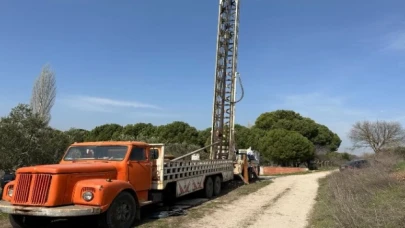 Kırkağaç ilçe merkezi için sondaj çalışmaları devam ediyor