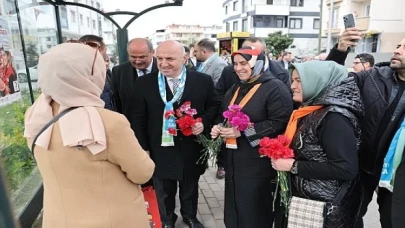 Kocaeli teşkilatları, ’Büyük Miting’e davet için sahadaydı