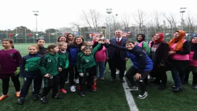 Kocaeli’de Kadınlar Günü maçını dostluk kazandı