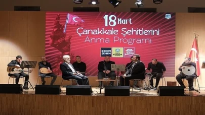 Konya Büyükşehir Belediyesi Çanakkale Şehitlerini Anma Programı Düzenledi