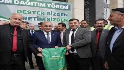 Kütahyalı çiftçilere 30 ton tohum desteği