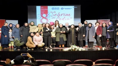 Malatya’da şiirler kadınlar için okundu