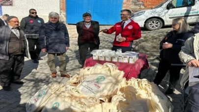 Manisa Yunusemre’de hayvan üreticilerine antiparaziter desteği