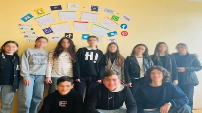 Mardinli öğrenciler  “E-TWINNING” ile yabancı akranları  ile buluştu 