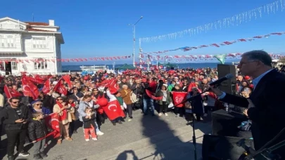 Mudanya’da Dalgıç’tan nokta mitingleri