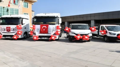 Mustafakemalpaşa’ya kazandırılan araçlar teslim alındı