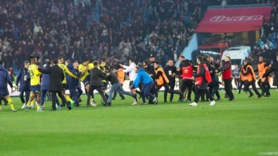Olaylı Trabzonspor-Fenerbahçe maçı: 2 kişi tutuklandı