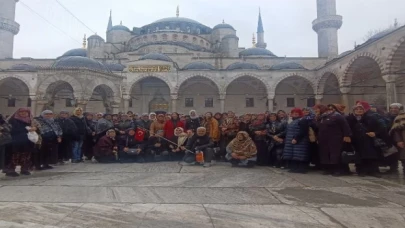 Pazaryeri kadınları İstanbul’daki camileri gezdi