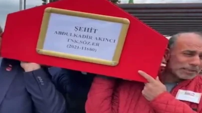 Şehit er Akıncı, Adıyaman’da son yolculuğuna uğurlandı