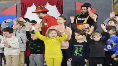 Şirinköy’de geleneksel ramazan akşamı çocuk şenliği coşkusu