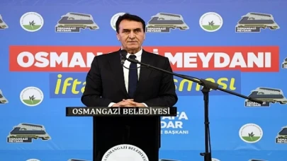 TESK Genel Başkanı Bendevi Palandöken: “Osmangazi Meydanı Türkiye’deki tüm belediyelere nasip olsun”