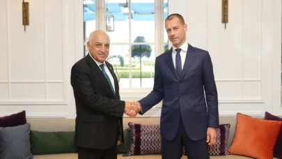 TFF Başkanı Büyükekşi, UEFA Başkanı Ceferin ile görüştü
