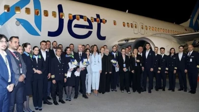 THY'nin yeni markası AJet ilk tanıtım uçuşunu Ankara'dan İstanbul'a yaptı