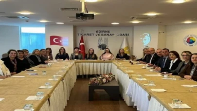 TOBB Edirne Kadın Girişimciler Kurulu’nda aylık planlama