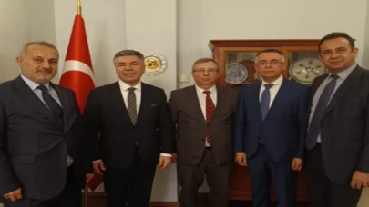 Trakya Üniversitesi heyetinden Burgaz Başkonsolosu Tolga Orkun’a ziyaret