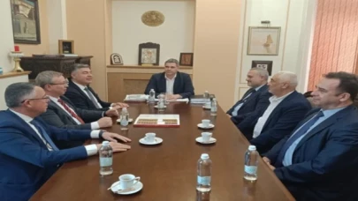 Trakya Üniversitesi heyetinden Burgaz Valisi Vılço Çolakov’a ziyaret