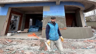 Yarımca Yelken Kulübünde sıva imalatı tamam