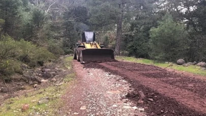Yayla yollarında bakım çalışmaları