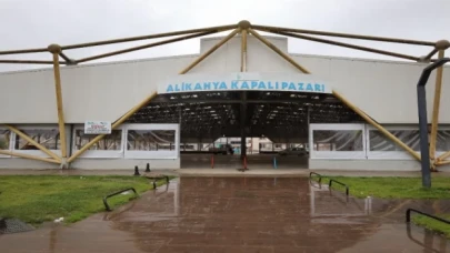 Alikahya Kapalı Pazar Alanı konforla buluşturuldu