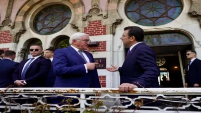 Almanya Federal Cumhurbaşkanı Sirkeci Garı’nda karşılandı