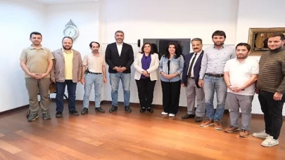 Aydın Gazeteciler Cemiyeti’nden Başkan Çerçioğlu’na Ziyaret